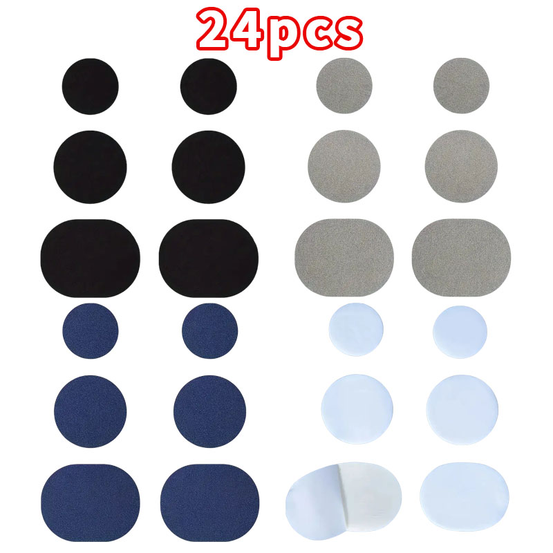 Leatherwork Kit - 24 Self-Adhesive Shoe Repair Patches |
