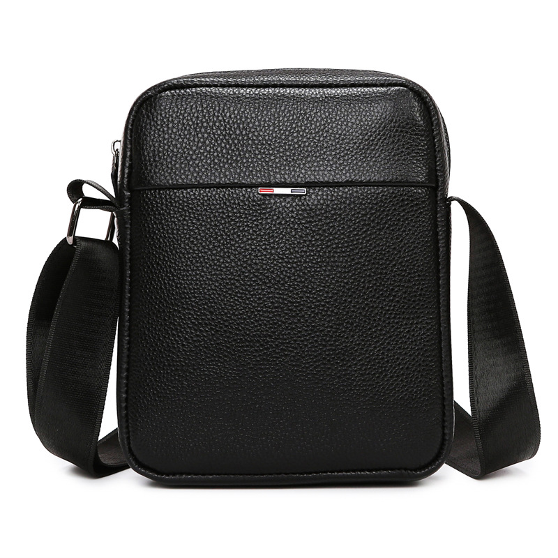 Leather Work Bag Men - Men's Business Leather Shoulder Bag Trend