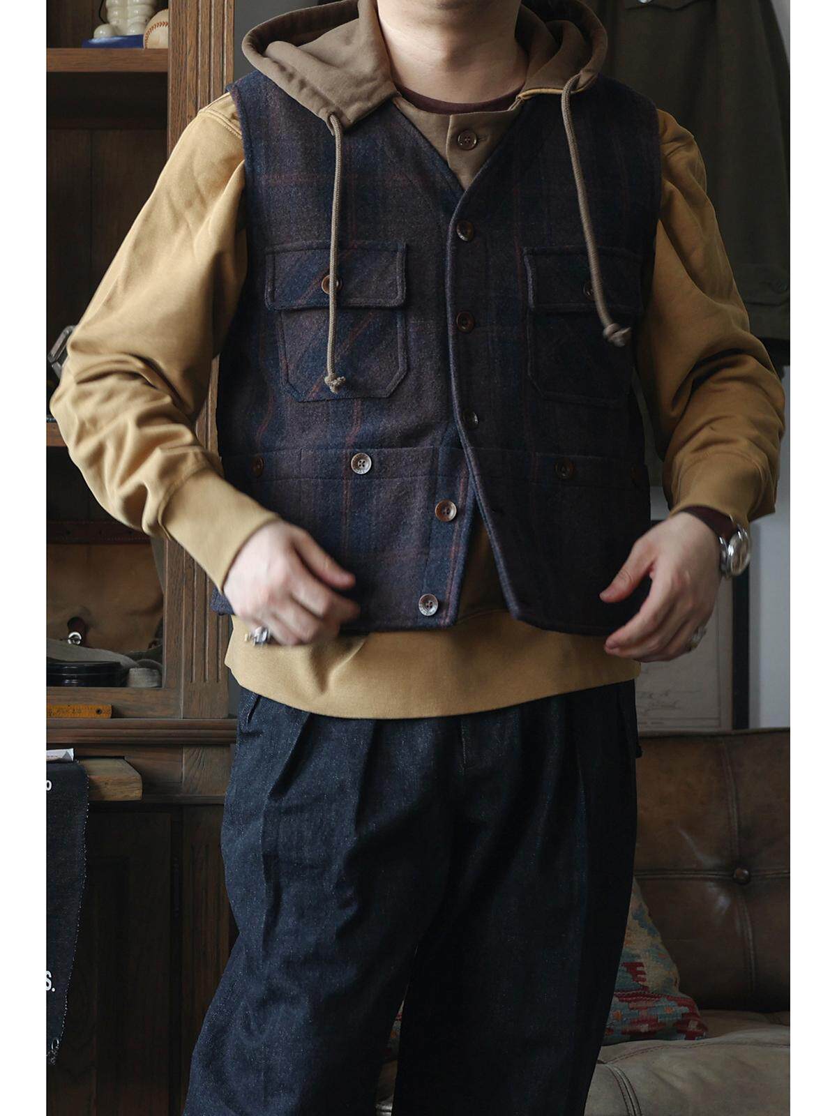 Secondorder FW24 6 Pockets Wor - Leather Work Vest For Men review and price