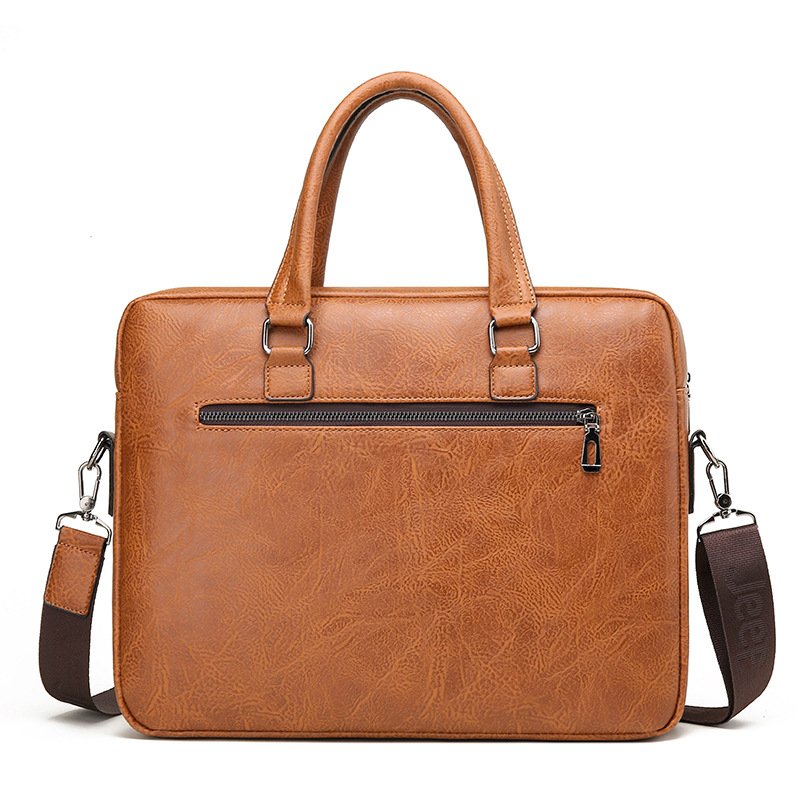 Luxury Brand Man Business Brie - Leather Work Bag Men review and price