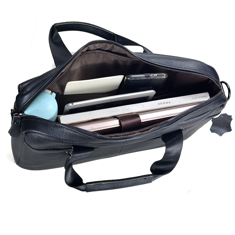 Large Men's Genuine Leather Ha - Leather Work Bag Men review and price