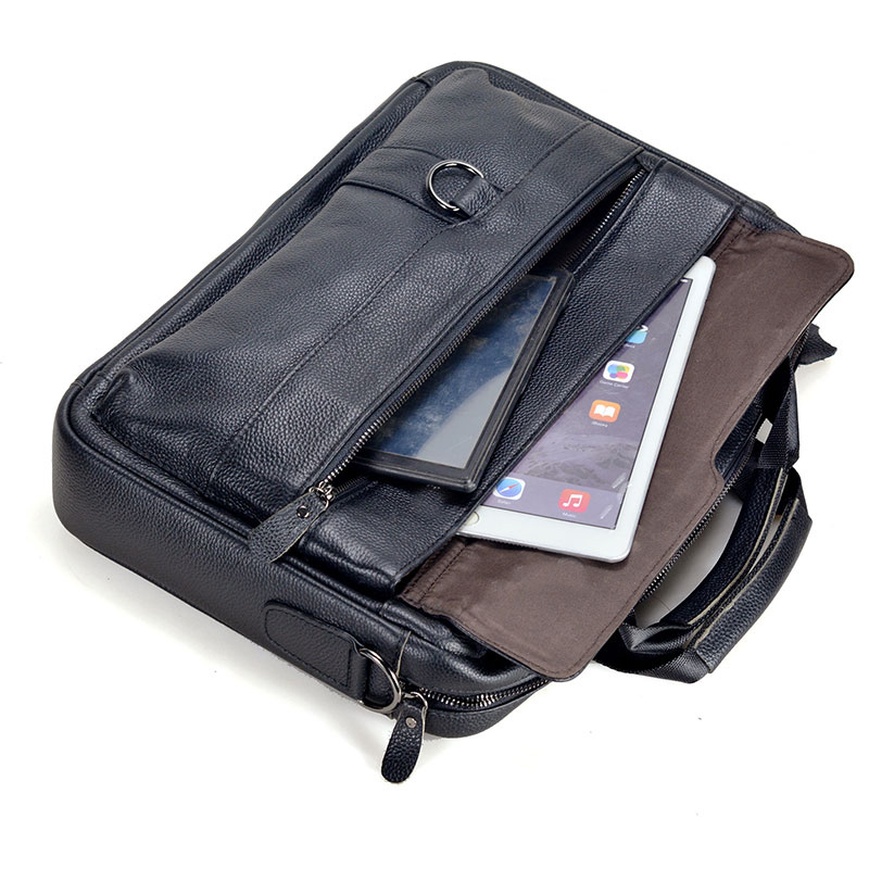 Large Men's Genuine Leather Ha - Leather Work Bag Men review and price