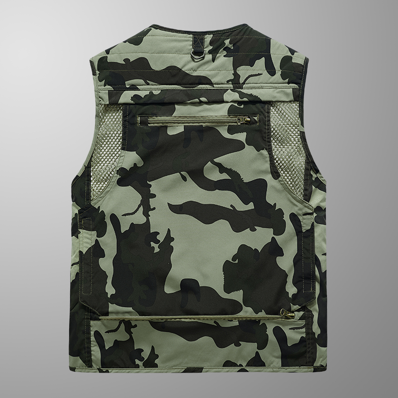 Embroidered Vest Fishing Cloth - Leather Work Vest For Men review and price