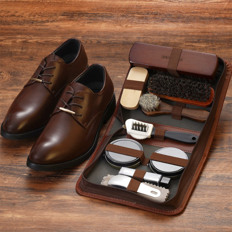 HorseHair Shoe Brush Set Leath - Leatherwork Kit review and price