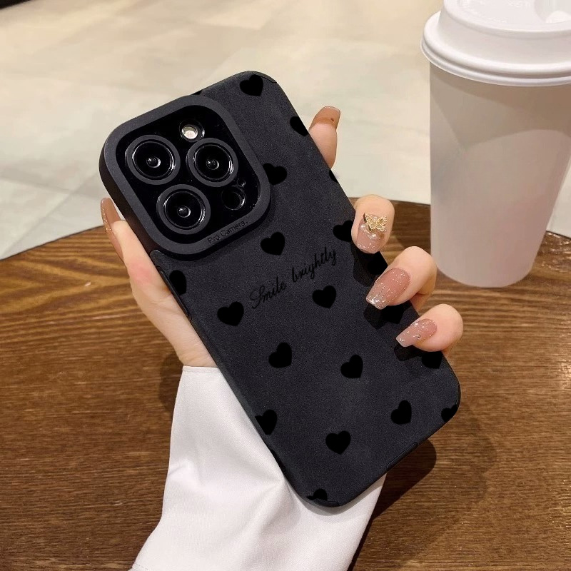 New Luxury Black Love Heart So - Leather X review and price