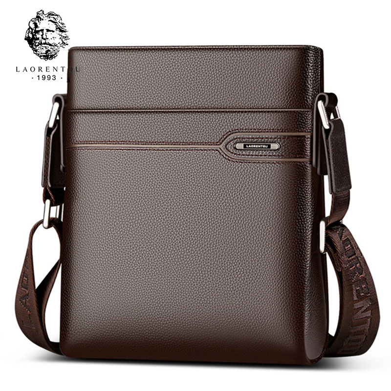 LAORENTOU Men Genuine Leather  - Leather Work Bag Men review and price