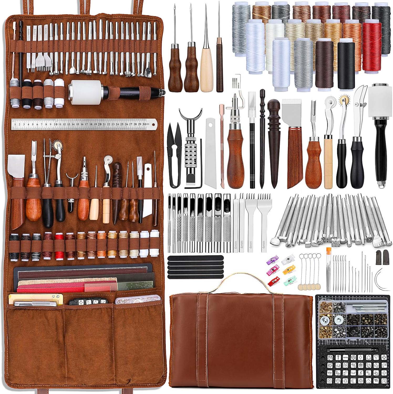 Leather Tooling Kit Leather Cr - Leatherwork Kit review and price