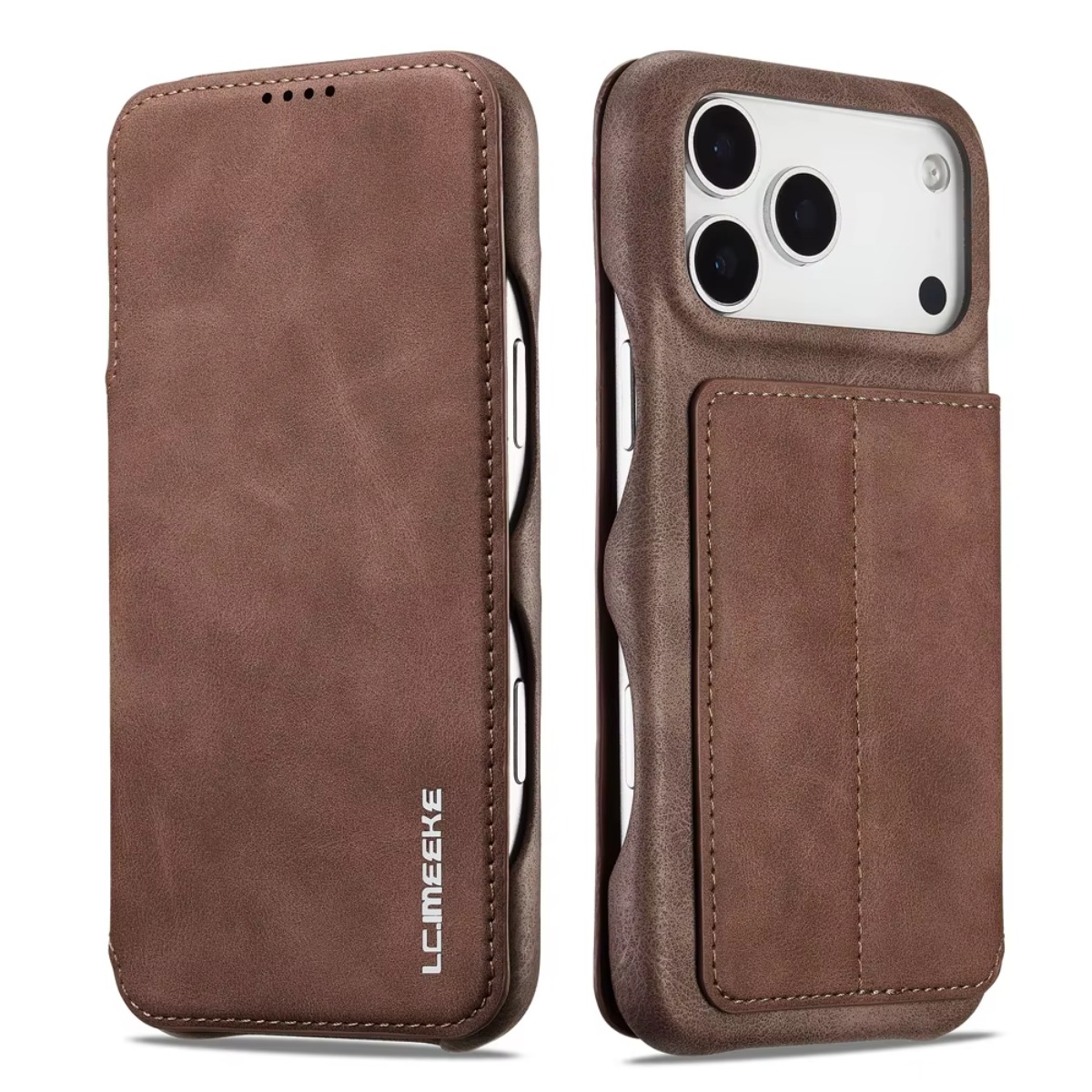 Leather Wallet Magnetic Flip C - Leather X review and price