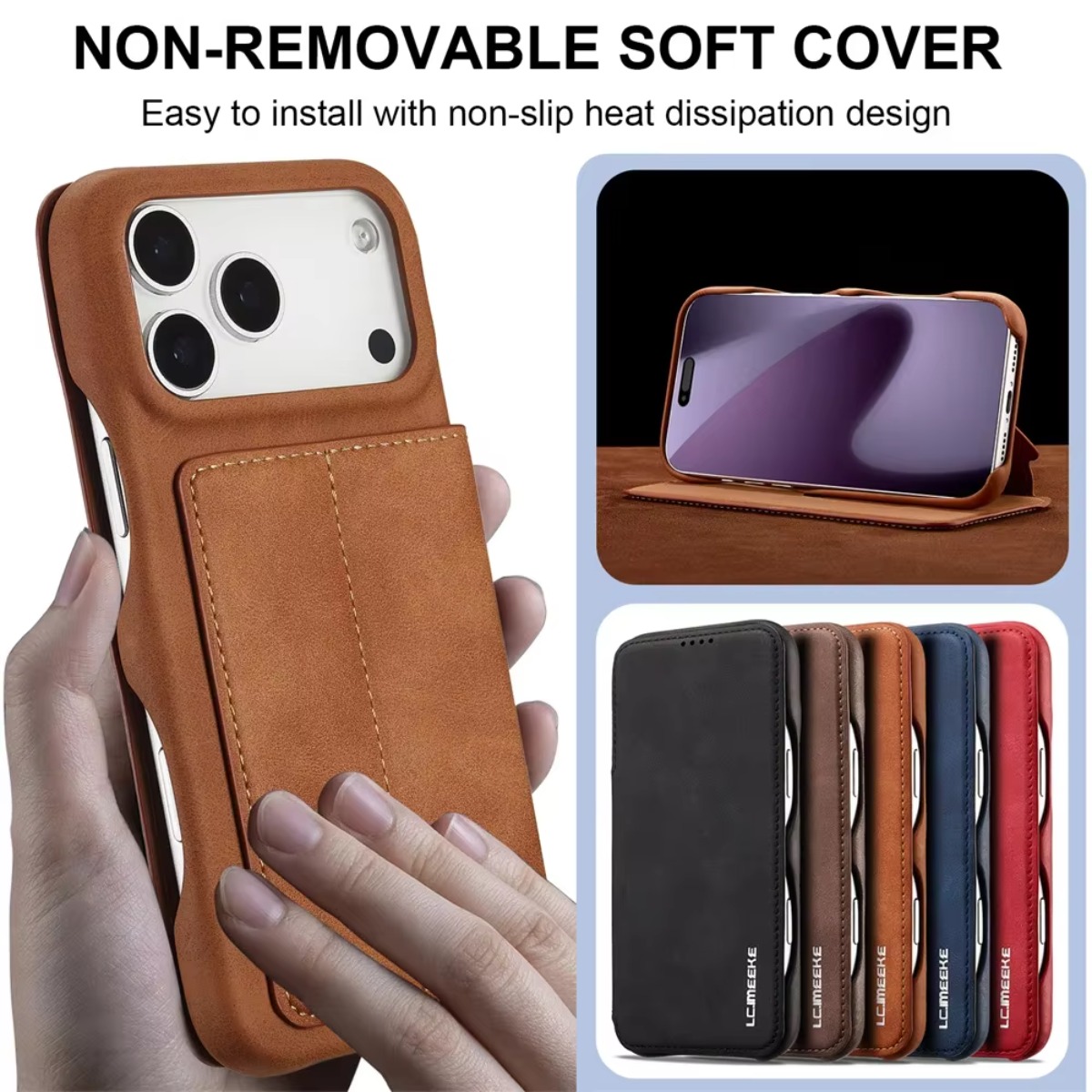 Leather Wallet Magnetic Flip C - Leather X review and price
