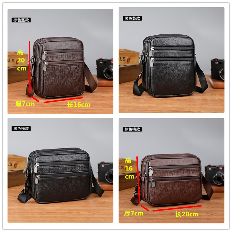 Men's Shoulder Messenger Bag C - Leather Work Bag Men review and price