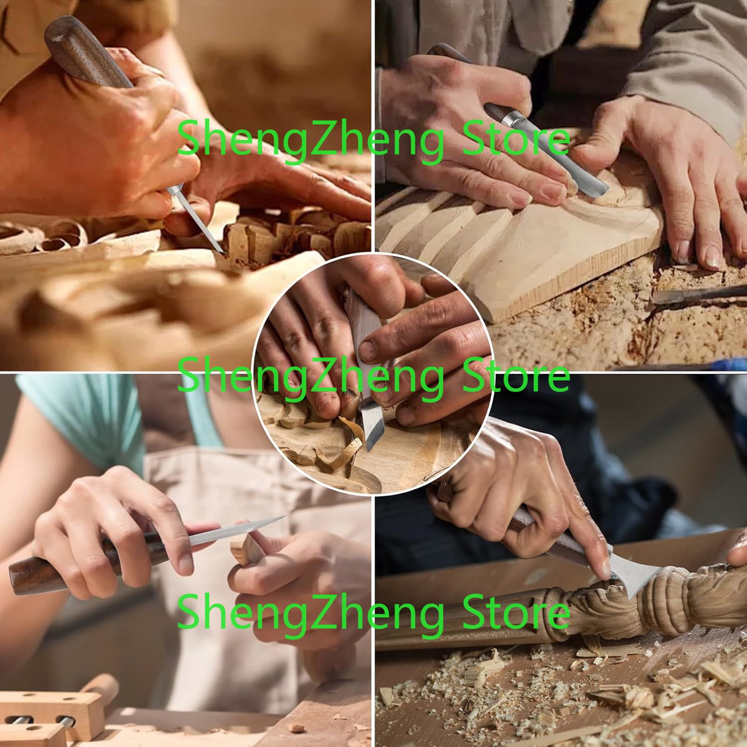Wood Carving Tools Sets Kit  W - Leatherwork Beginner Tools review and price