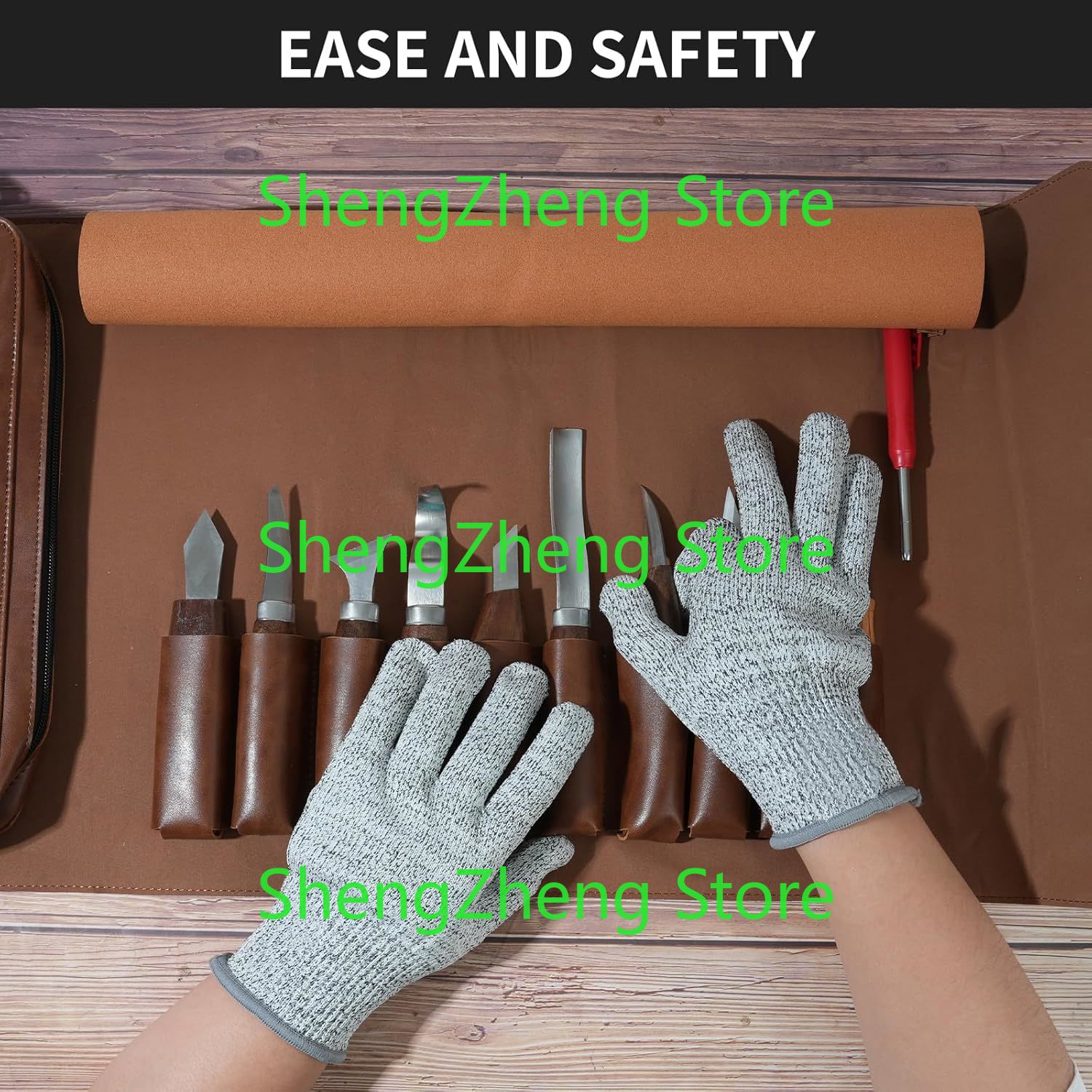 Wood Carving Tools Sets Kit  W - Leatherwork Beginner Tools review and price
