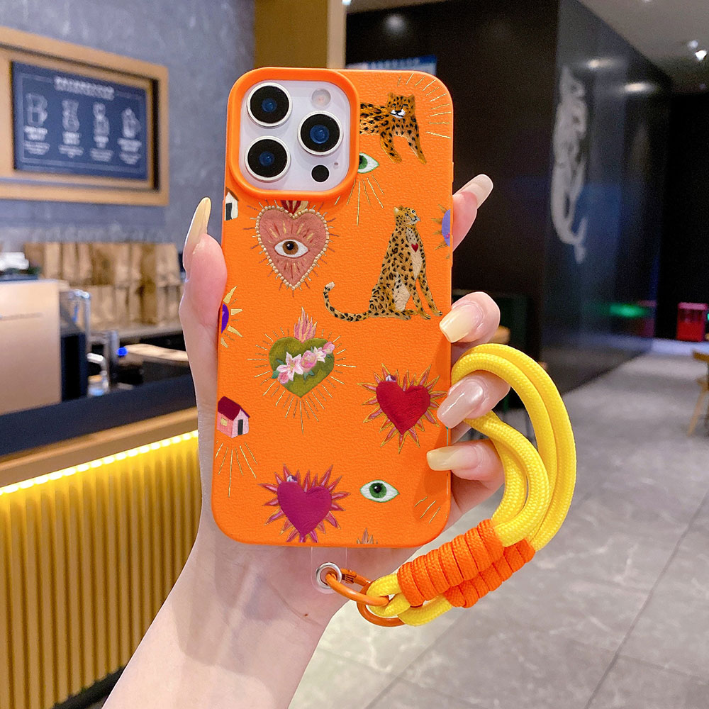 Leather Leopard Phone Case For - Leather X review and price