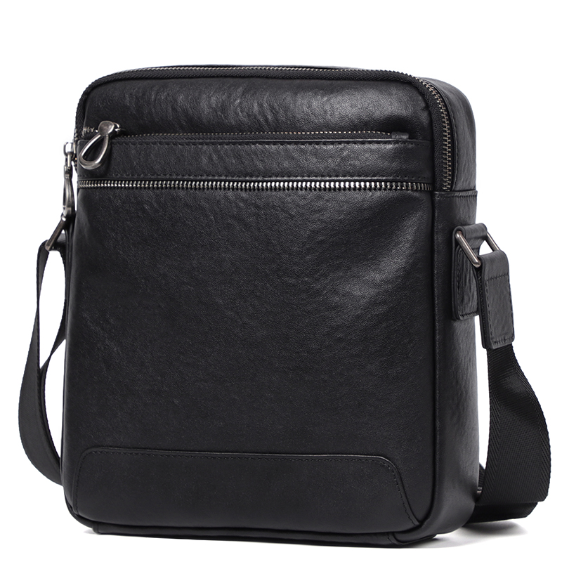 Genuine Leather Men Crossbody  - Leather Work Bag Men review and price