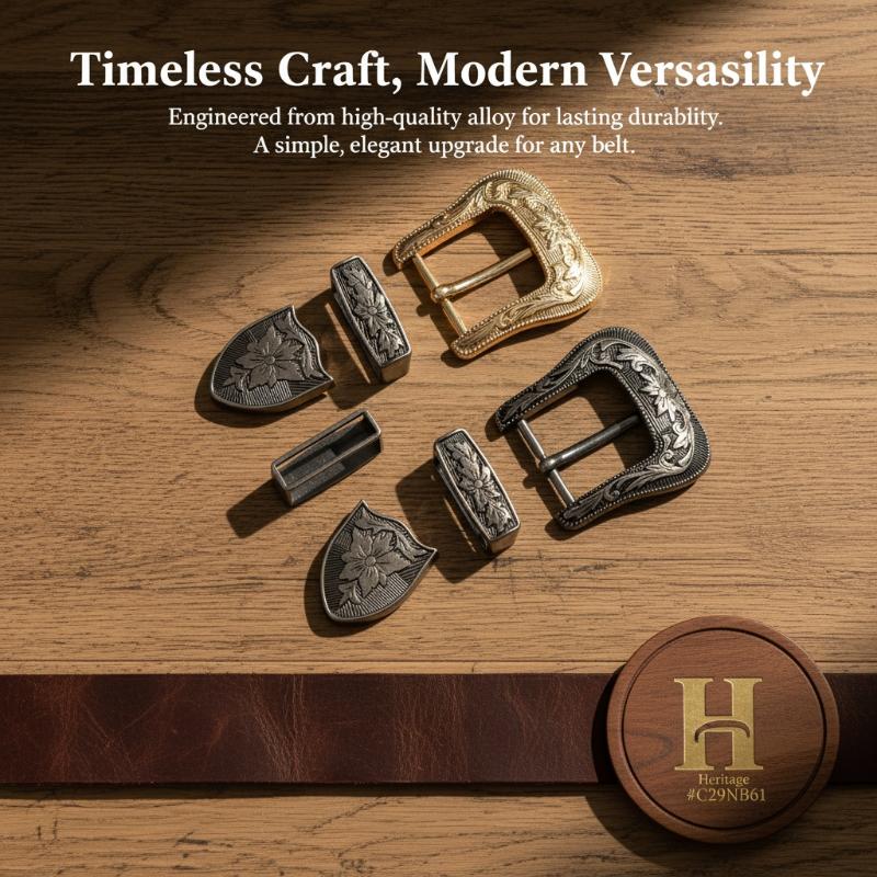 Floral Engraved Vintage Metal  - Leather Works Belt review and price