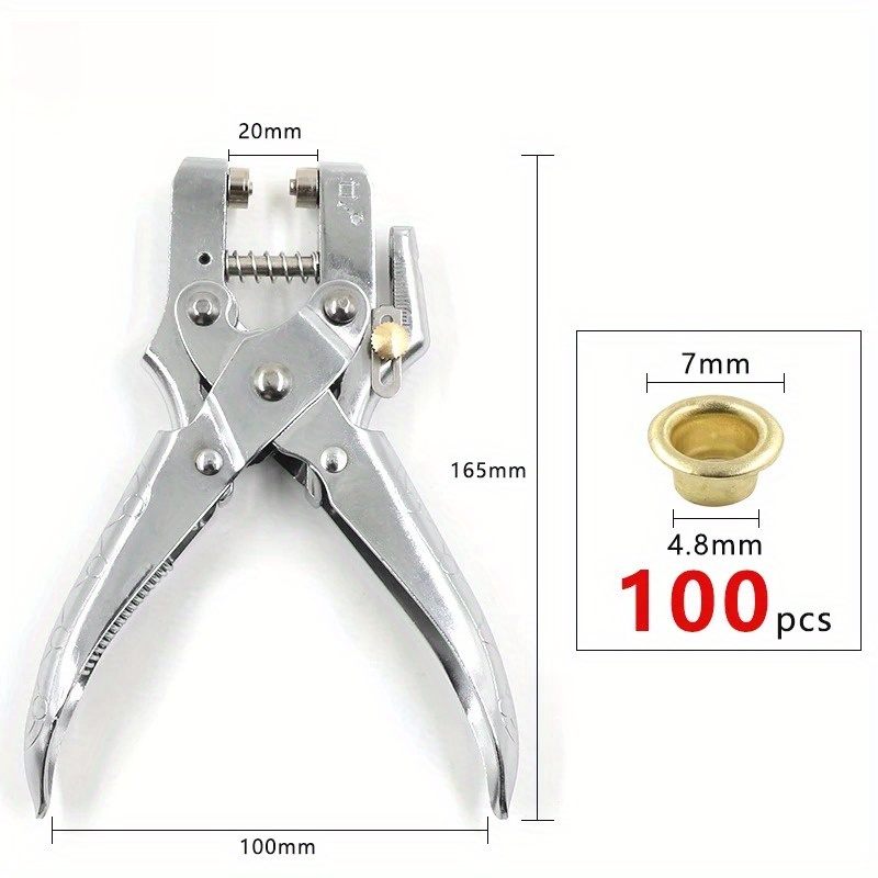 101Pcs Dual-Purpose Tool Gromm - Leatherwork Hand Press review and price