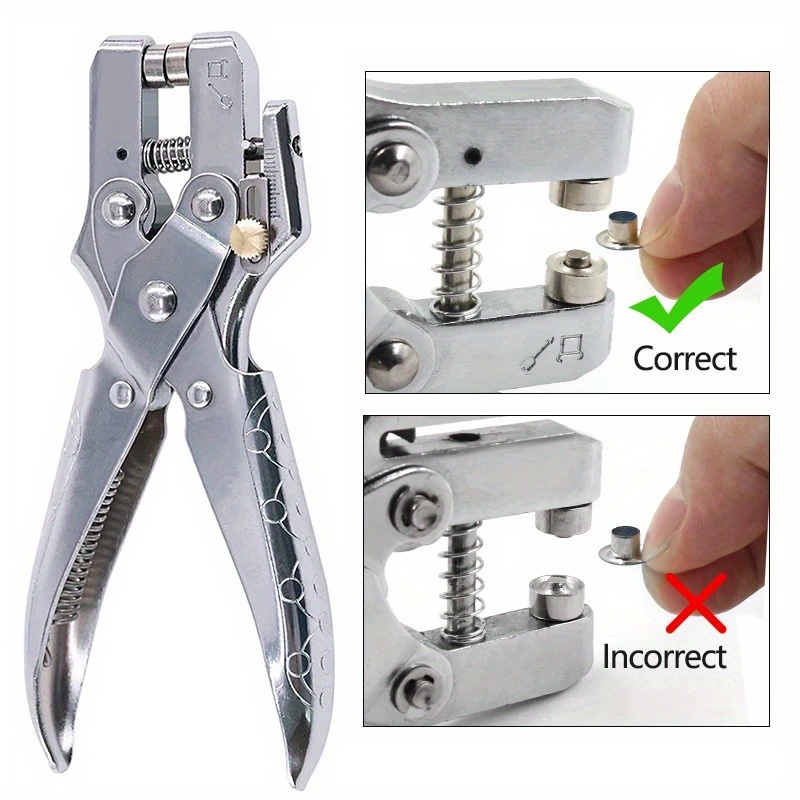 101Pcs Dual-Purpose Tool Gromm - Leatherwork Hand Press review and price