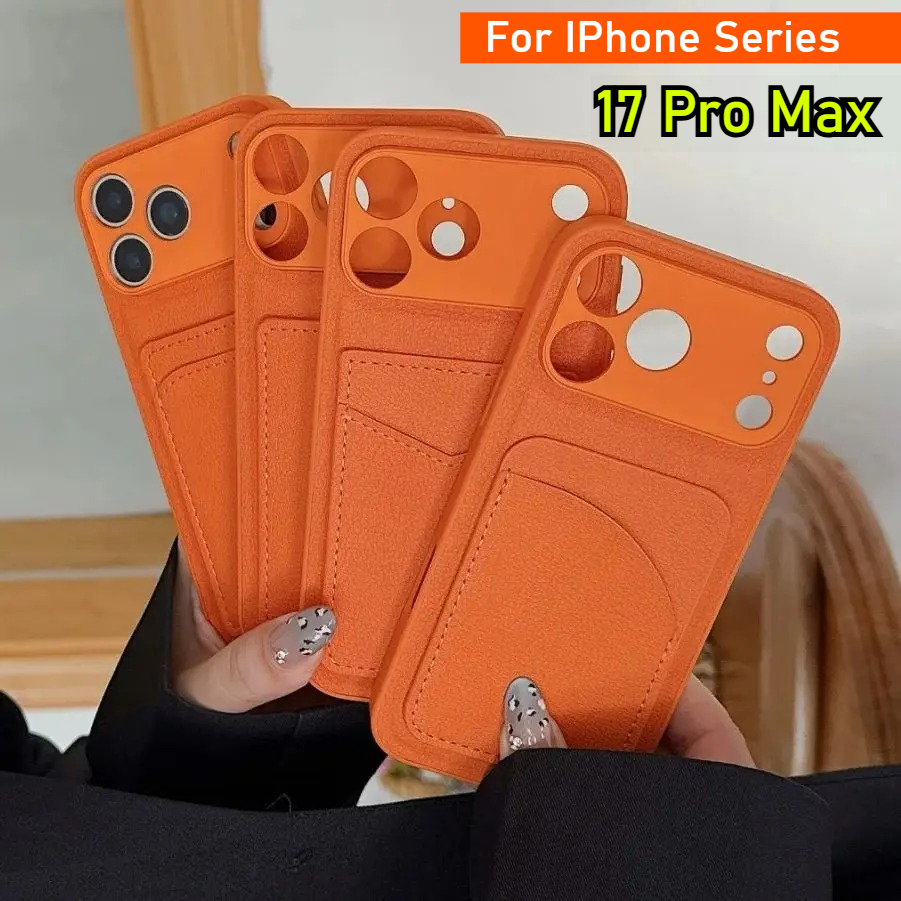 Leather Orange Color Card Hold - Leather X review and price