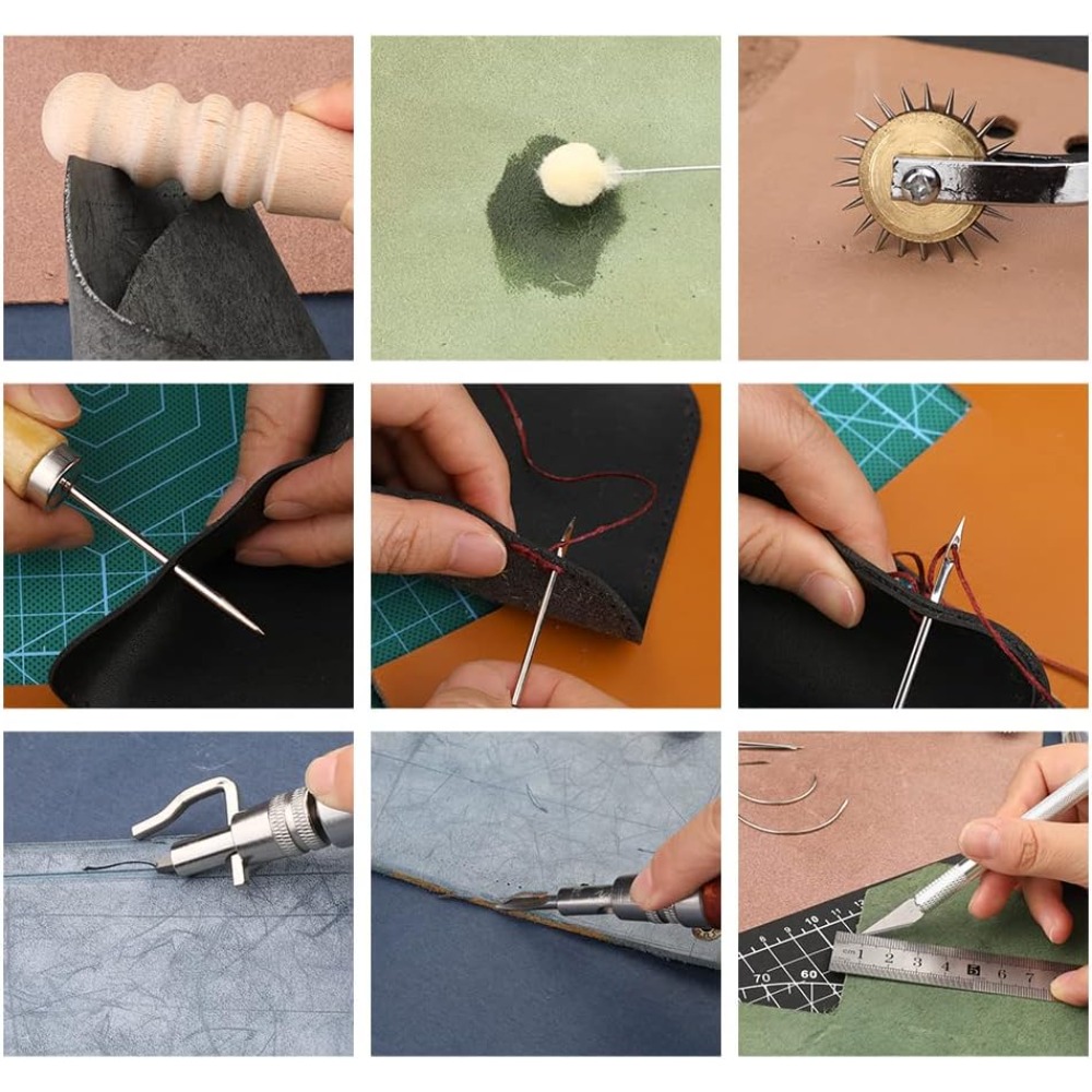 Leather Working Tools Practica - Leatherwork Beginner Tools review and price