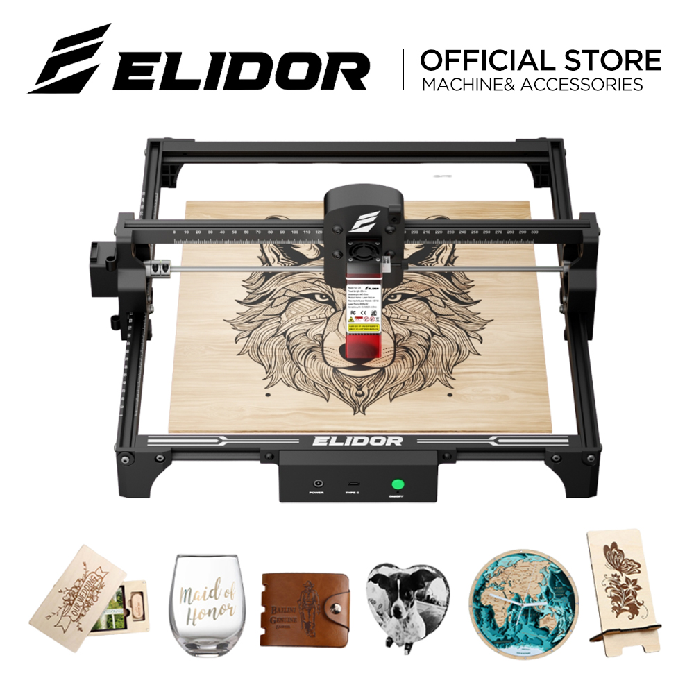 ELIDOR Z6 12W 6W Laser Engrave - Leatherwork Beginner Tools review and price