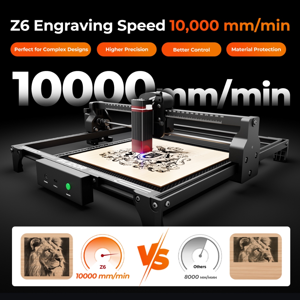 ELIDOR Z6 12W 6W Laser Engrave - Leatherwork Beginner Tools review and price