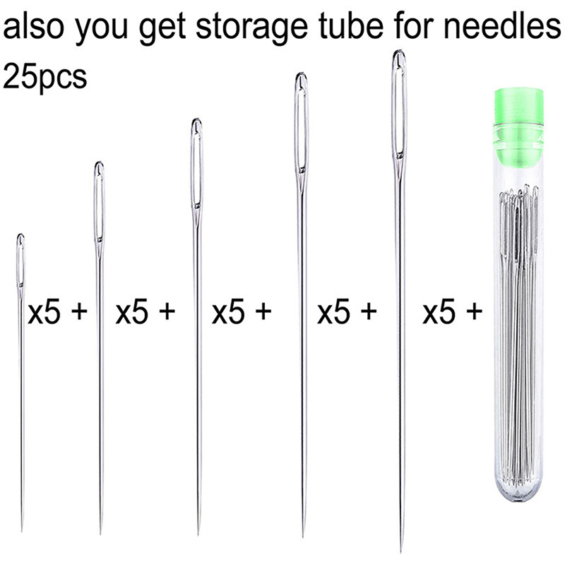 25 Pcs Large Eye Stitching Nee - Leatherwork Kit review and price