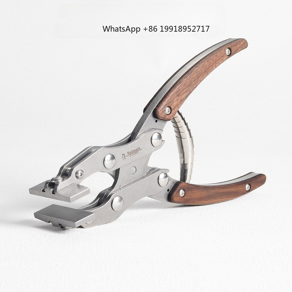 Leather Flat Pliers Stainless  - Leatherwork Hand Press review and price