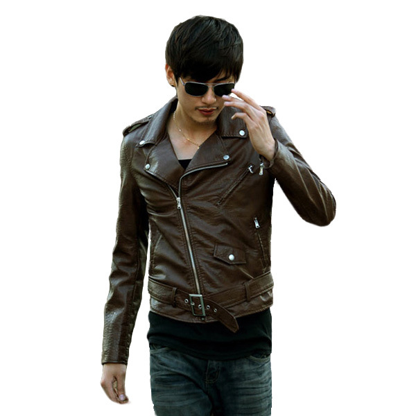 Men Vintage Faux Leather Motor - Leather Works Belt review and price