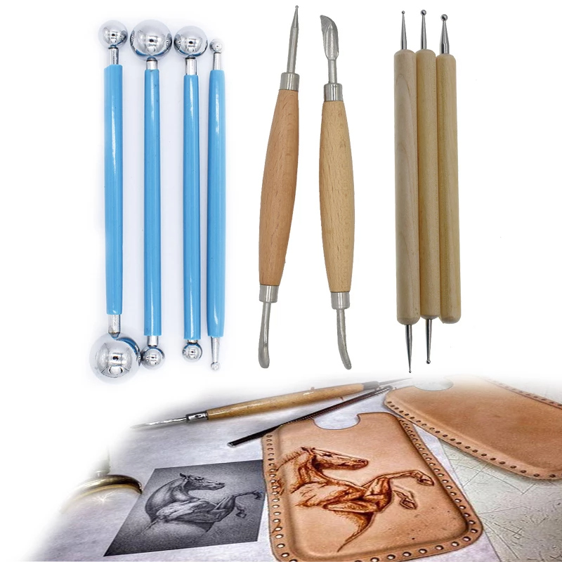 Leather Caving Tool Point Styl - Leatherwork Hand Press review and price