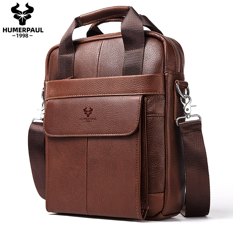 Durable Genuine Leather Bags f - Leather Work Bag Men review and price