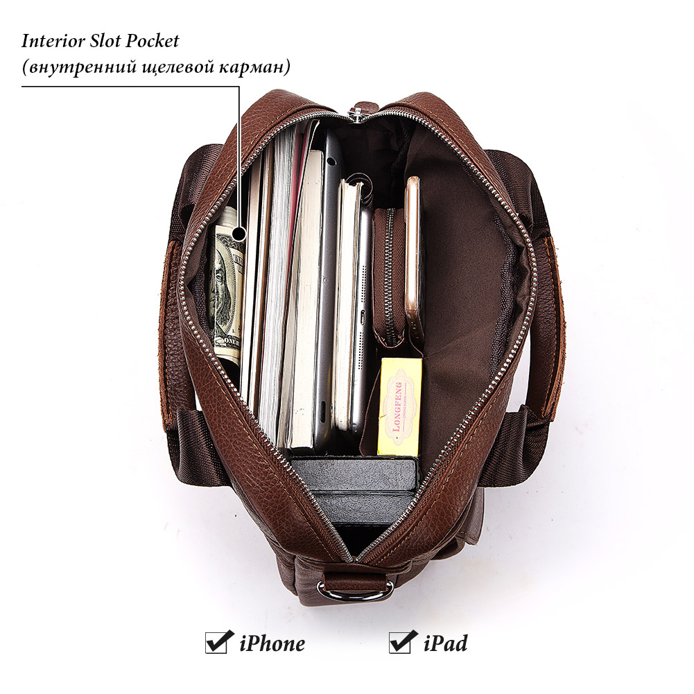 Durable Genuine Leather Bags f - Leather Work Bag Men review and price