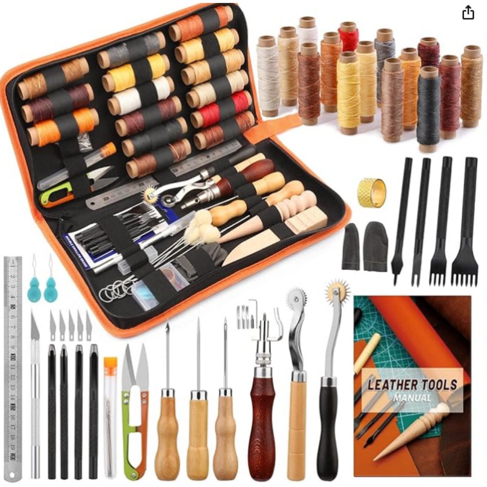 Leather Working Tools Practica - Leatherwork Beginner Tools review and price
