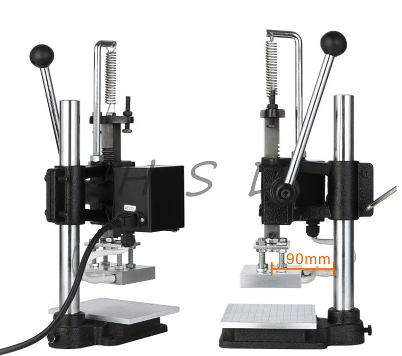 Manual Heat Press Stamping Mac - Leatherwork Hand Press review and price
