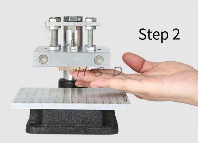 Manual Heat Press Stamping Mac - Leatherwork Hand Press review and price