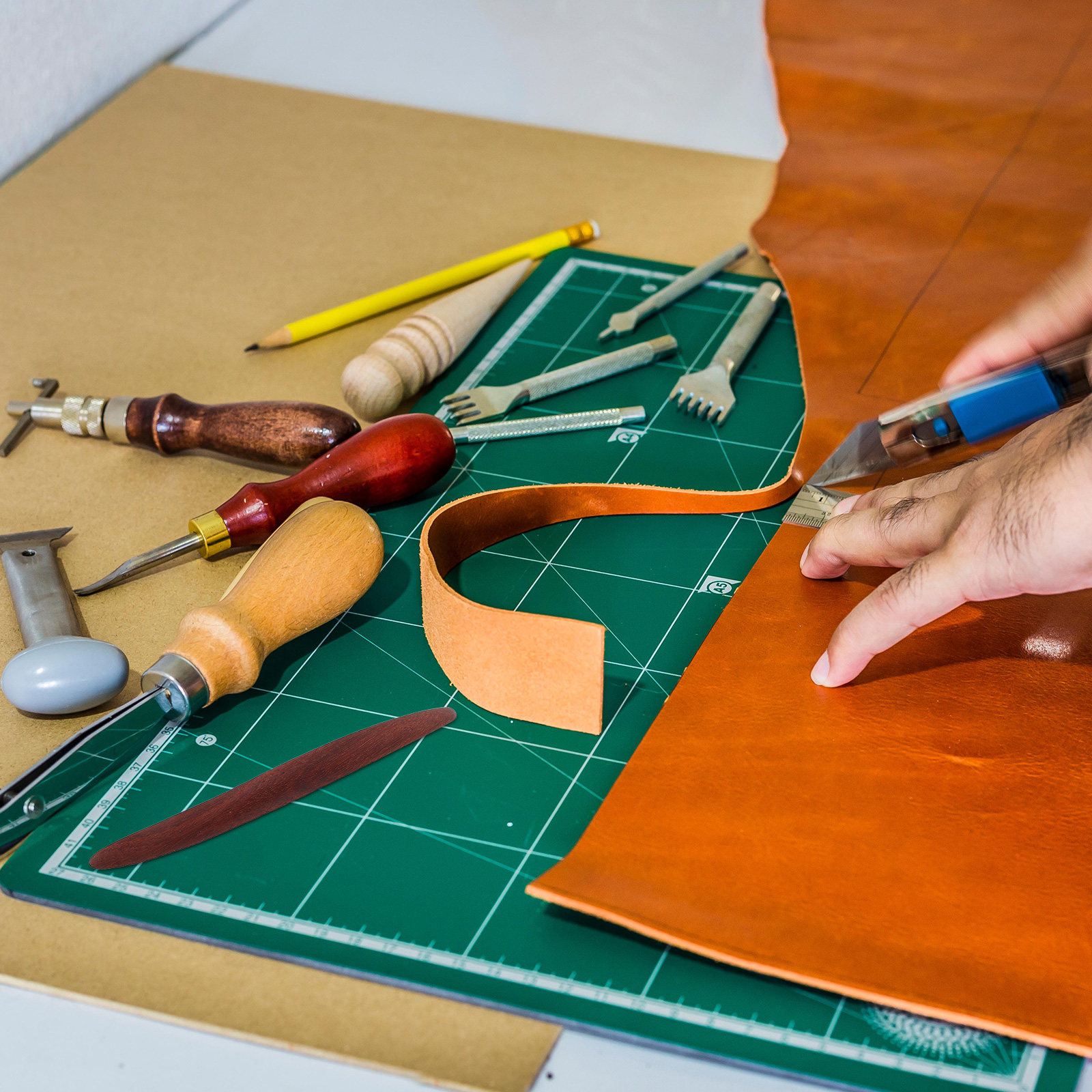 2Pcs Crafting Precision Tools  - Leatherwork Edge Beveler review and price